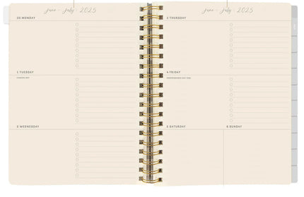 Agenda 2026 18M Semanal Anillado A5 - Farmhouse Floral