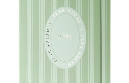 Agenda 2026 18M Semanal A4 - Cottage Stripe