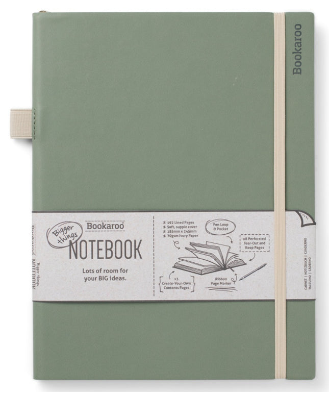 Libreta Grande Composición - Verde
