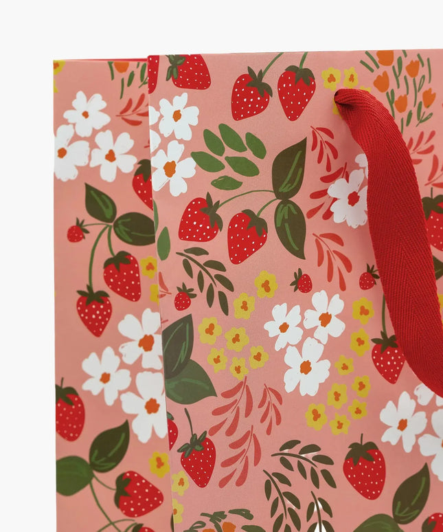 Bolsa Regalo Grande - Frutillas