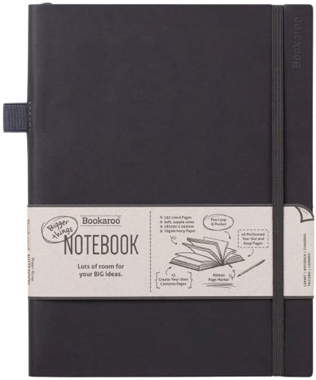 Libreta Grande Composición - Negro