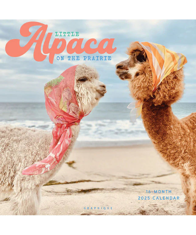 Calendario 2025 Pared 12M - Little Alpaca on the Prairie