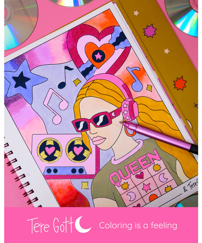 Libro para Colorear - Queen
