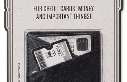 Porta Tarjetas Celular - Negro