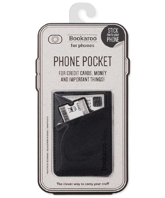 Porta Tarjetas Celular - Negro