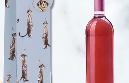 Bolsa Regalo Botella - Meerkats