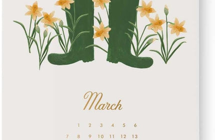 Calendario 2027 Paisley