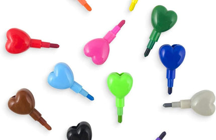 Lápiz Crayones Apilables Heart