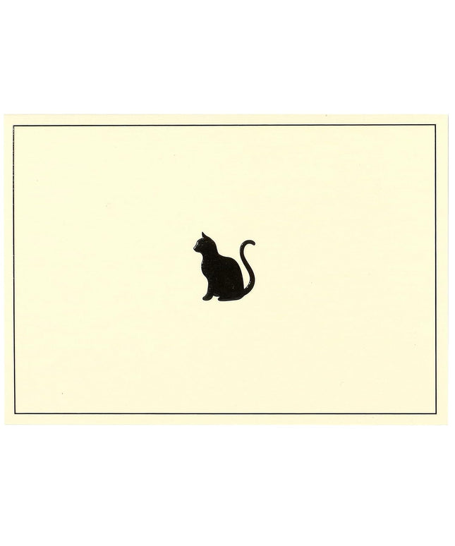 Caja Tarjetas y Sobres - Black Cat