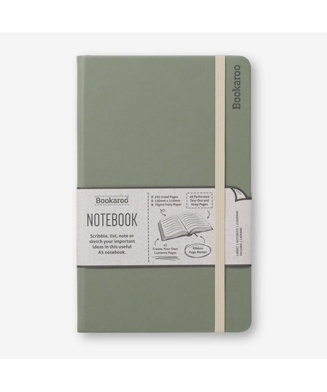 Libreta Mediana Composición - Verde