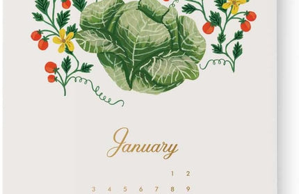 Calendario 2027 Paisley
