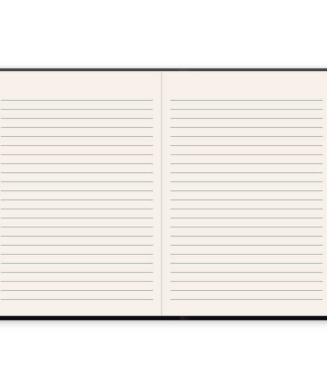 Libreta Tapa Dura - Renacimiento Negro Foil Dorado