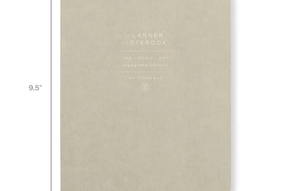 Agenda sin Fecha Semanal - Standard Gris