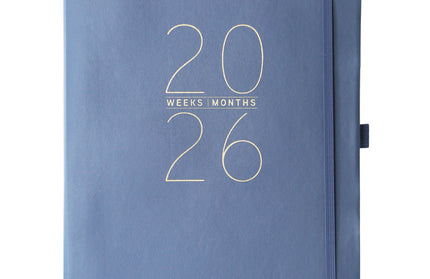 Agenda 2026 18M Semanal A4 Apollo - Azul