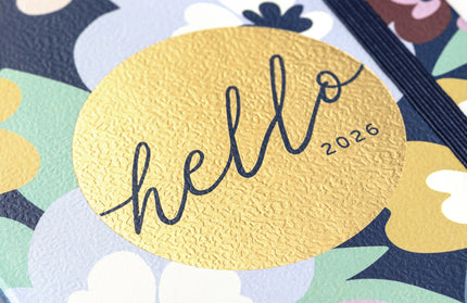 Agenda 2026 Chica 12M Sem Vista - Floral