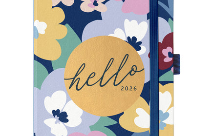 Agenda 2026 Chica 12M Sem Vista - Floral