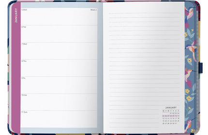 Agenda 2026 Mediana 12M Sem Vista - Floral