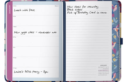 Agenda 2026 Mediana 12M Sem Vista - Floral