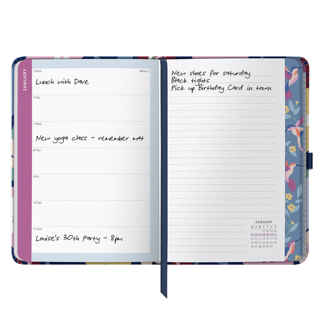 Agenda 2026 Mediana 12M Sem Vista - Floral