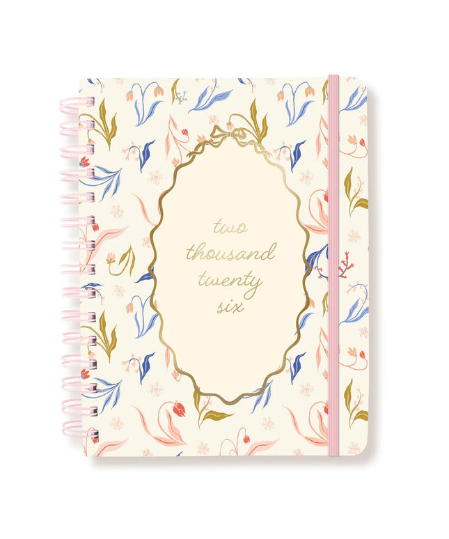 Agenda 2026 18M Semanal Anillado A5 - Farmhouse Floral