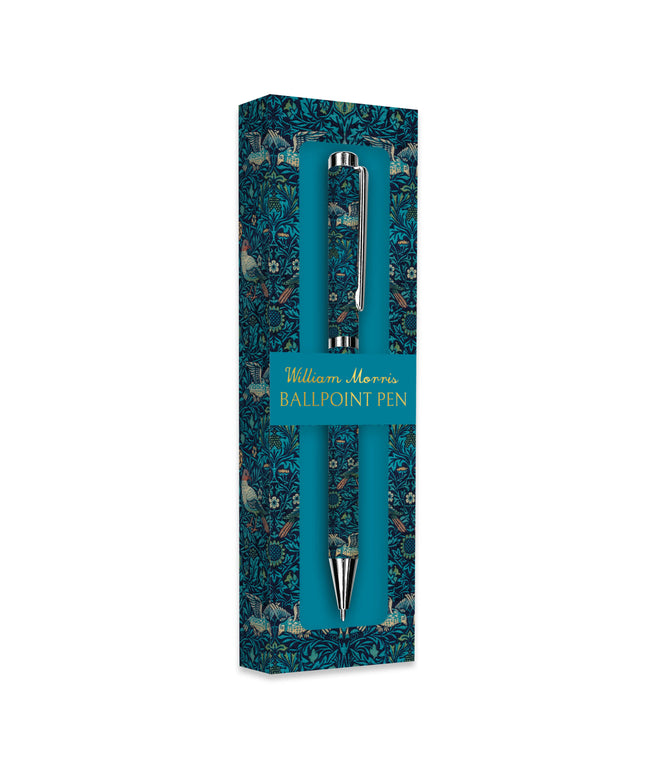 Bolígrafo en Caja de Regalo - William Morris - Birds