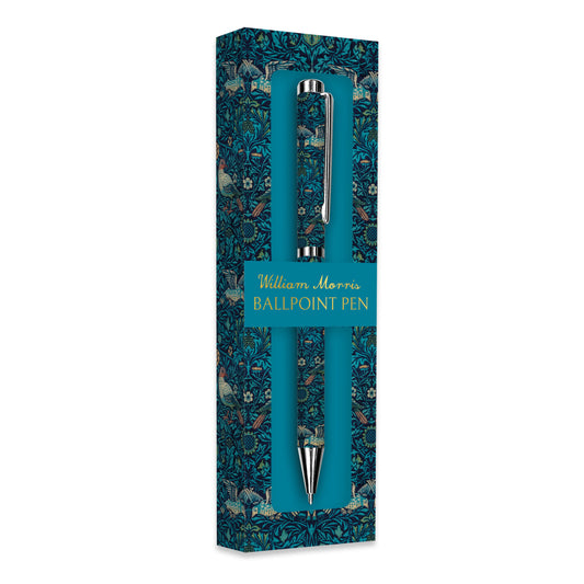 Bolígrafo en Caja de Regalo - William Morris - Birds