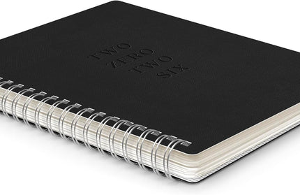 Agenda 2026 Anillada Sem Vista 17M - Negro Baxter