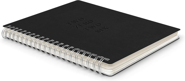 Agenda 2026 Anillada Sem Vista 17M - Negro Baxter