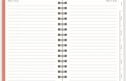 Agenda 2026 Anillada Sem Vista 17M - Coral Agatha