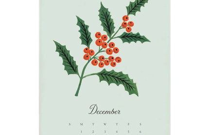 Calendario Pared 2025 12M - Say It With Flowers