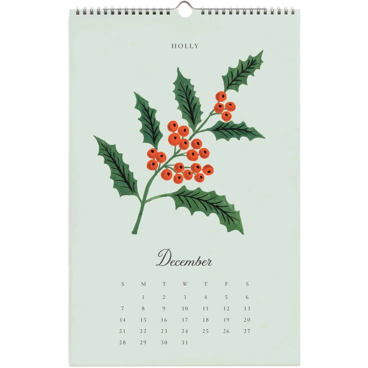Calendario Pared 2025 12M - Say It With Flowers