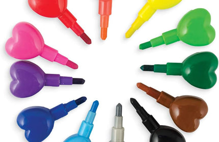 Lápiz Crayones Apilables Heart