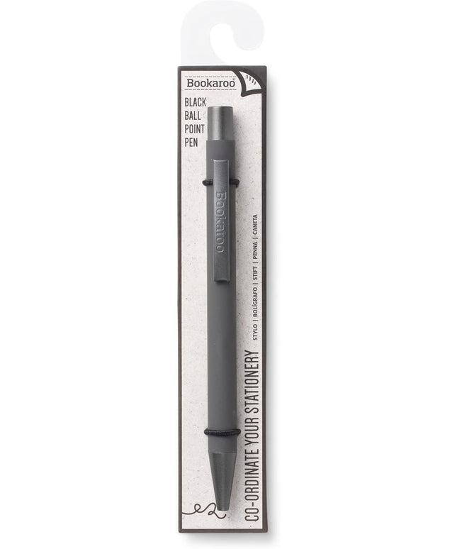Bolígrafo Tinta Negra - Gris