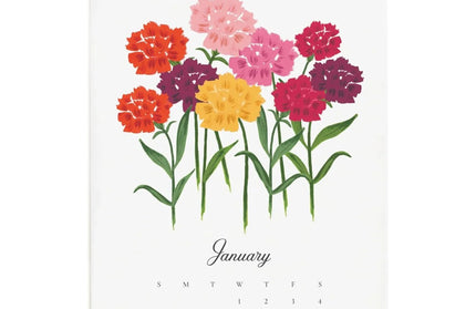 Calendario Pared 2025 12M - Say It With Flowers