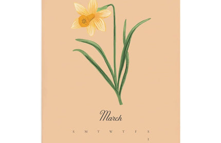 Calendario Pared 2025 12M - Say It With Flowers