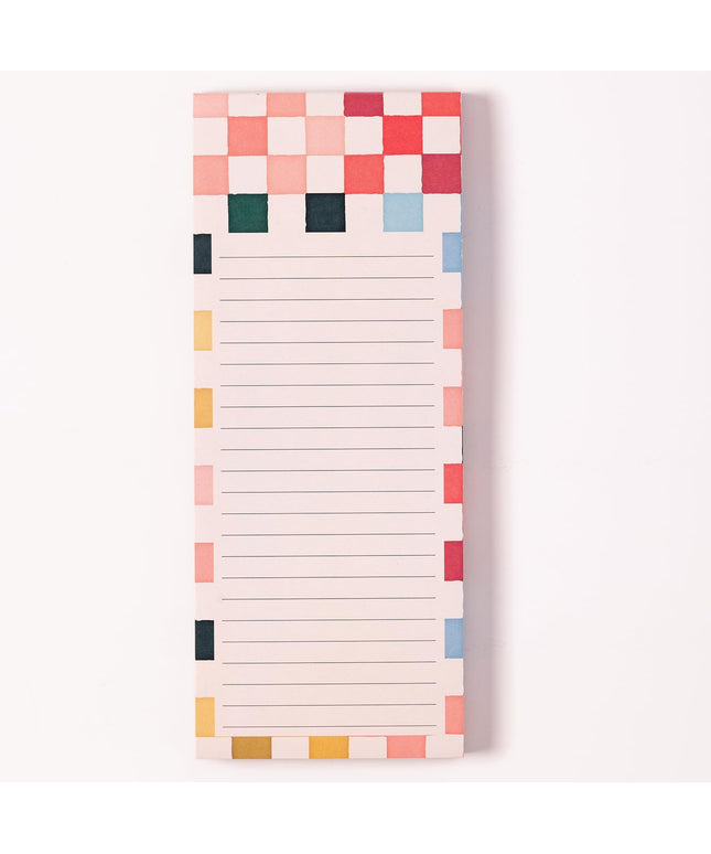Block de Notas Largo - Checkered Future