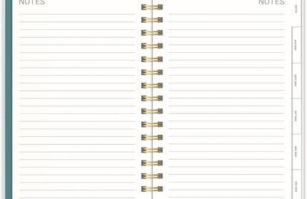 Agenda 2026 Anillada Sem Vista 17M - Verde Agatha