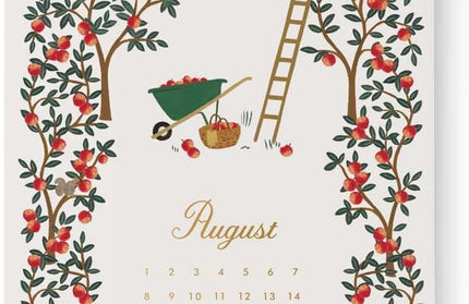 Calendario 2027 Paisley