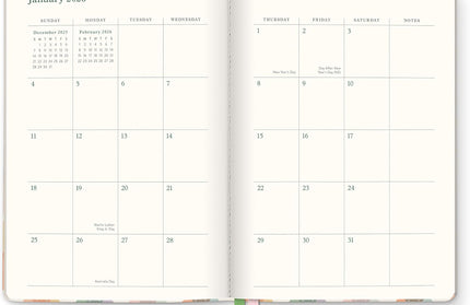 Agenda 2026 Sem Vista 17M - Checkered Colores