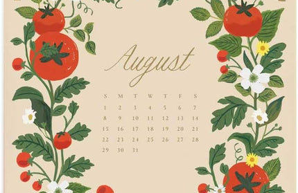 Calendario de pared 2027 - Jardín Botánico