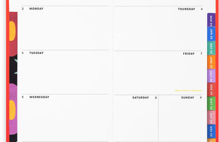 Agendas 2025 Chica 12M - ColorBlock