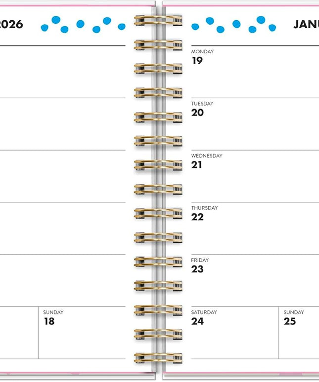Agenda 2026 Anillada Sem Vista 17M - Little Miss