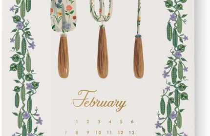 Calendario 2027 Paisley