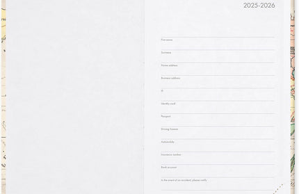 Agenda 2026 Mediana Día por Pág 16 M - Travel