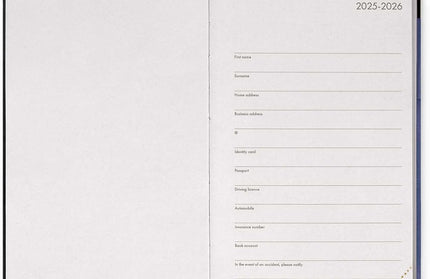 Agenda 2026 Mediana Sem Vista 16 M - Azul