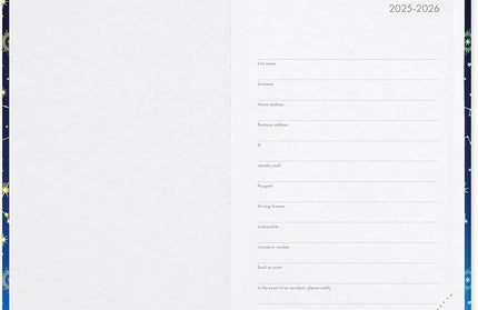 Agenda 2026 Mediana Día por Pág 16 M - Stars