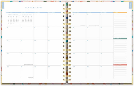 Agenda 2026 Anillada XL Sem Vista 17M - Lápices