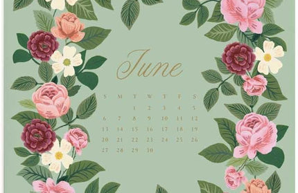 Calendario de pared 2027 - Jardín Botánico