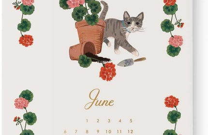 Calendario 2027 Paisley