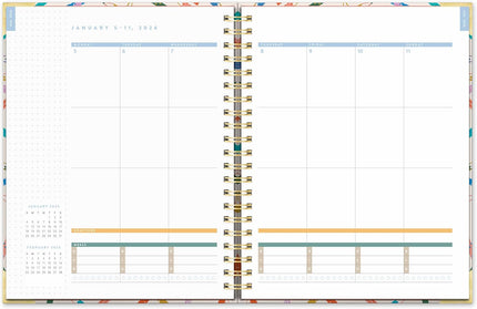 Agenda 2026 Anillada XL Sem Vista 17M - Lápices